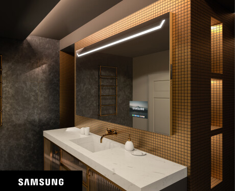 SMART Illuminated Bathroom Mirror L128 Samsung #1