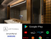 SMART Illuminated Bathroom Mirror L128 Samsung #2