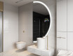 Semi-Circular Magic Mirror LED Lighted A222 Google #9