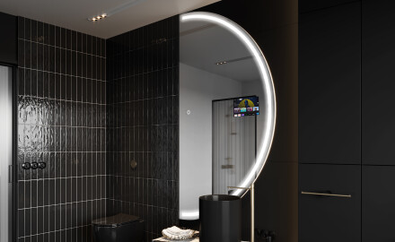 Artforma - Smart Bathroom Large Mirror With Lights LED L01
