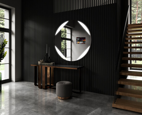 LED Illuminated Round Mirorr SMART L114 Samsung #4