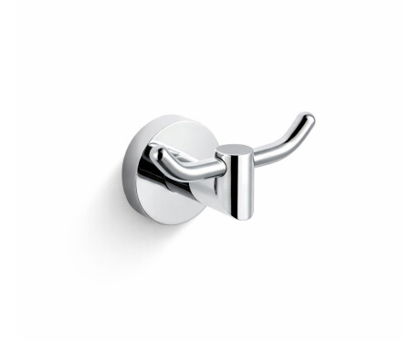 CLASSIC - Double Towel Hook / Chrome