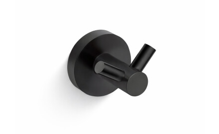 CLASSIC - Double Towel Hook / Matte Black