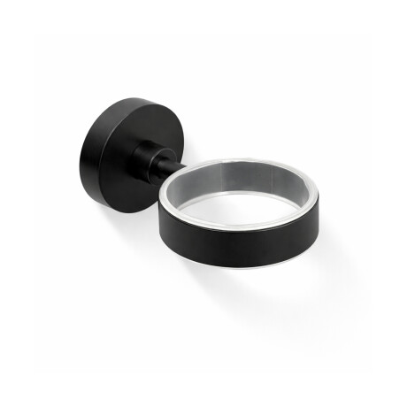 CLASSIC—Cup holder 80.003/003.1, soap dish 80.004/004.1 / matte black / * glass sold separately #1