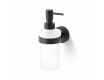 CLASSIC - Liquid Soap Dispenser / Frosted Glass / Matte Black