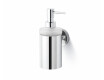 CLASSIC - Liquid Soap Dispenser / Metal Housing, Frosted Glass / Chrome