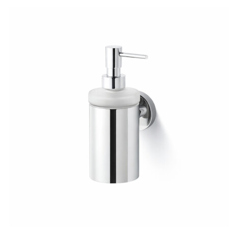 CLASSIC - Liquid Soap Dispenser / Metal Housing, Frosted Glass / Chrome #1