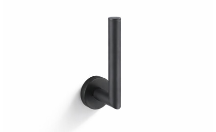 CLASSIC—Spare Toilet Paper Roll Holder / Matte Black