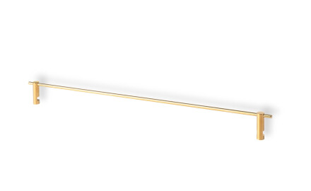 CLASSIC-Railing 50 for glass shelf 07.80160 / glossy gold