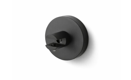 CLASSIC—Bracket with rosette for glass shelves 07.80160/50/40/30—2 pcs. / matte black