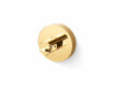 CLASSIC—Bracket with rosette for glass shelves 07.80160/50/40/30—2 pcs. / glossy gold