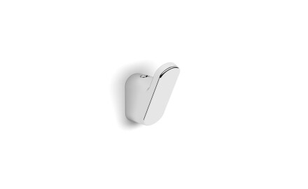 MILANO/NEXT—Single towel hook / chrome