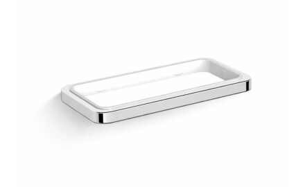 NEXT—Double countertop mount / * glass sold separately / chrome