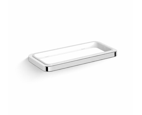 NEXT—Double countertop mount / * glass sold separately / chrome