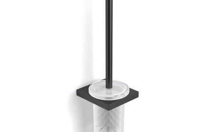 KOBE - Wall-Mounted Toilet Brush / Matte Black