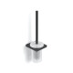 KOBE - Wall-Mounted Toilet Brush / Matte Black #1