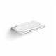 MILANO Soap Dish / Chrome, Frosted Glass #1