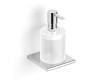 MILANO—Liquid Soap Dispenser / Chrome, Frosted Glass