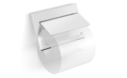 MILANO—Toilet Paper Holder / Adjustable with Cover / Chrome