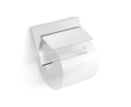 MILANO—Toilet Paper Holder / Adjustable with Cover / Chrome