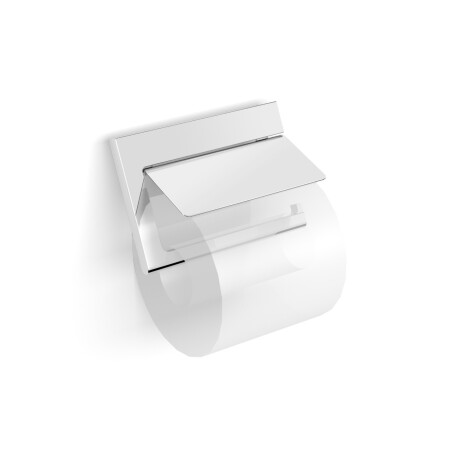 MILANO—Toilet Paper Holder / Adjustable with Cover / Chrome #1