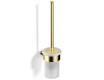 MEGAN - Wall-Mounted Toilet Brush / Brushed Champagne Gold