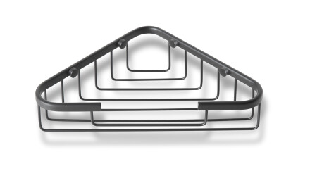 Corner Soap Dish 19x19x6 / Matte Black