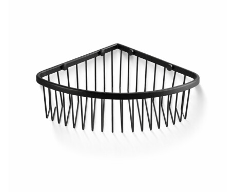 Corner basket 20x20x9 / matte black
