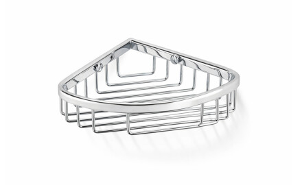 12x12x3 Corner Basket / Chrome