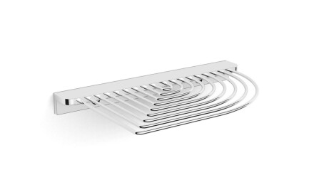 20x12 Corner Wire Shelf / Chrome