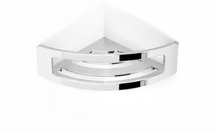 Basket - Corner Shelf 16x16x8 / Chrome