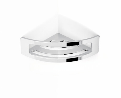 Basket - Corner Shelf 16x16x8 / Chrome