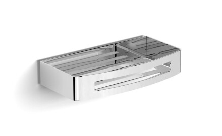 Basket 22x12x4 / Lift & Clean™ mounting / polished steel