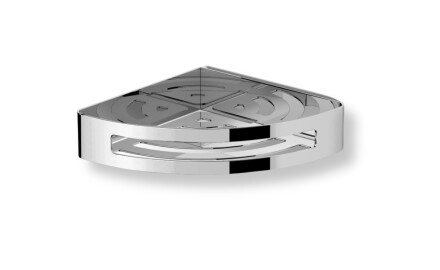 Corner basket 16x17x4 / Lift & Clean™ mounting / polished steel