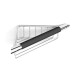 Corner basket / chrome / with black non-slip handle #1