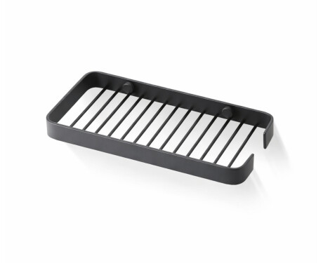 Basket 20x10x2 / wide frame / matte black