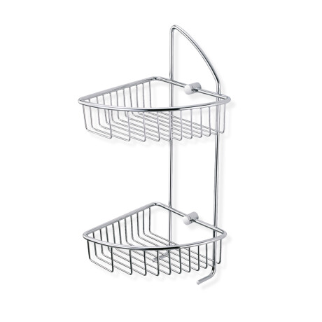 Double Corner Basket / Chrome #1