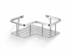 Basket - Corner Shelf 20x20x7 / Polished Steel