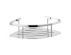 Basket - Corner Shelf 20x20x7 / Polished Steel