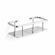 Basket - Bathroom Shelf 25x11x7 / Polished Steel #1