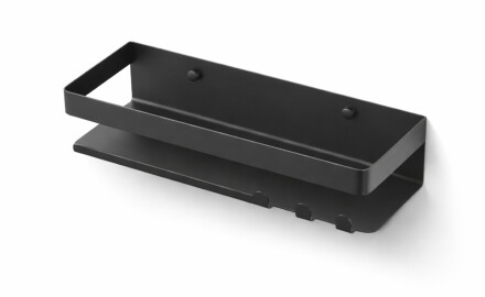 Basket - bathroom shelf 30.6 x 11.2 x 6.8 / matte black