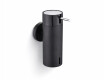 0.15L Liquid Soap Dispenser / Matte Black / Black Pump + Polished Steel
