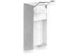0.5L Disinfectant Dispenser with Elbow-Operated Button / Matte Aluminum