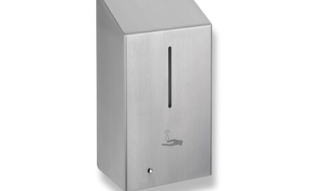 R1 Series 1.0L Automatic Touchless Liquid Soap Dispenser / Brushed Stainless Steel