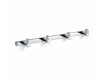 Towel rack - 4 towel hooks / chrome