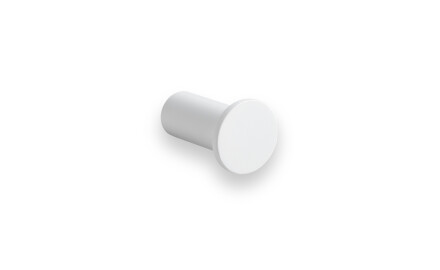 Single towel hook / matte white