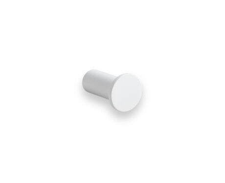 Single towel hook / matte white