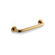Bathroom handle, Ø25, straight, 30 / glossy gold #1