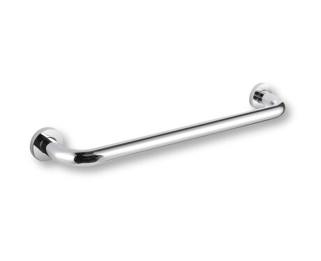 Bathroom handle, Ø25, straight, 50 / chrome