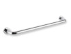 Bathroom handle, Ø25, straight, 60 / chrome